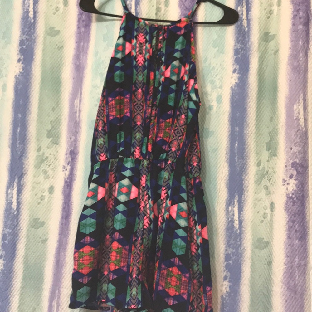 Tribal Print Romper